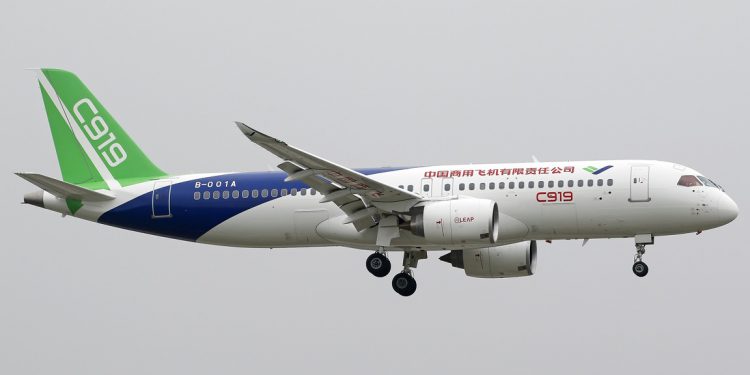Çinli şirket COMAC C919 test uçağı sayısını artırıyor