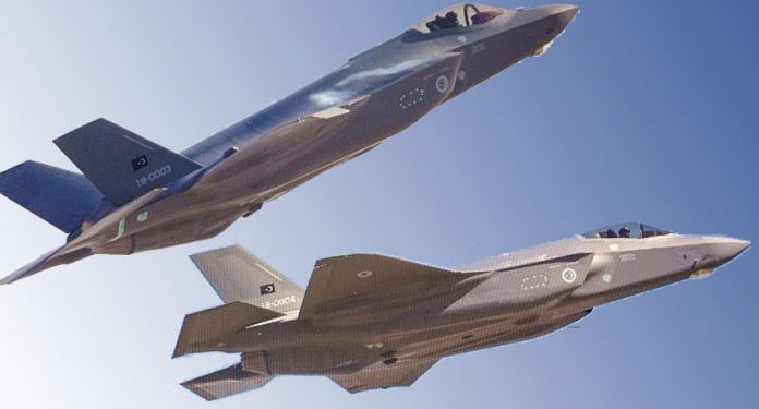 Türk bayraklı iki F-35 daha gökyüzüyle buluştu