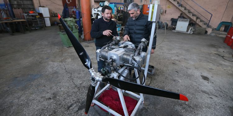 Uçak motoru prototipi üretildi