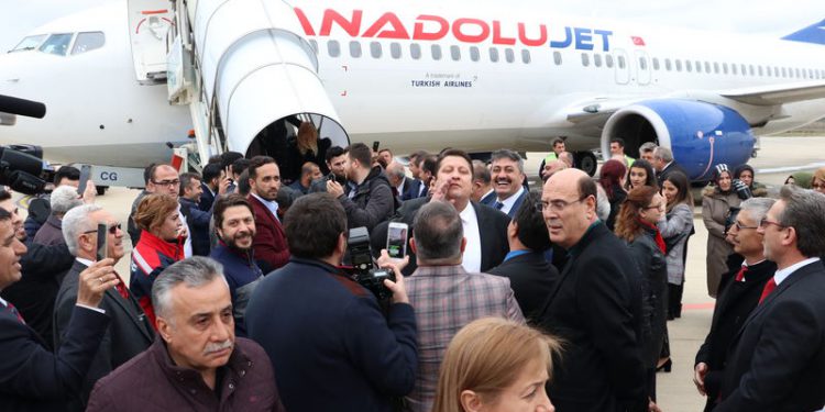 Gaziantep-Bursa uçuşları başladı