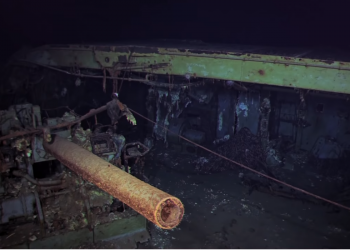 1942’de batan uçak gemisinin kalıntıları bulundu