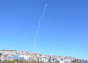 Sinop’ta füze test atışları yapıldı