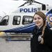 Polis helikopterinde ilk kadın pilot