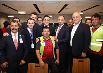 İlker Aycı personelle Ramazan etkinliklerinde buluştu