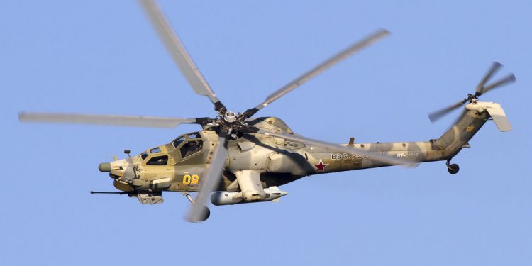 Mi-28’den sıra dışı uçuş