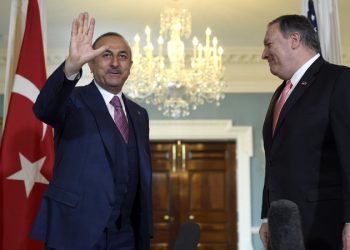 Çavuşoğlu, Pompeo ile görüştü