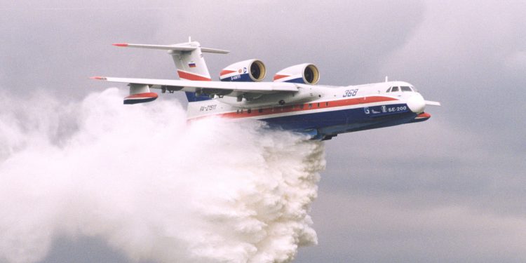 Türkiye, Rusya ile 5 adet Be-200 yangın uçağı için masada