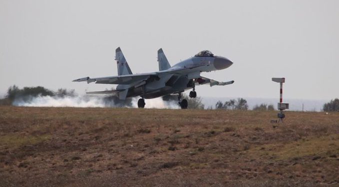 Su-35 TEKNOFEST için İstanbul’a geldi