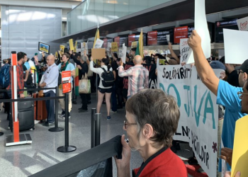 Barış Pınarı Harekâtı için ABD’de THY kontuarını bastılar