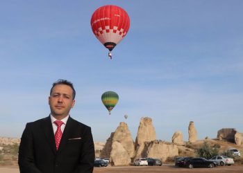 İlk yerli sıcak hava balonu Kapadokya’da uçtu