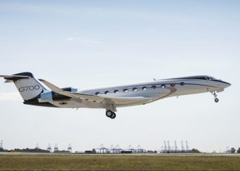 İş jeti G700’ün üçüncüsü de gökyüzü ile buluştu