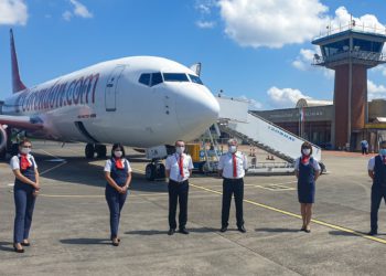 Corendon Zonguldak Havalimanı’na ilk uçuşunu yaptı