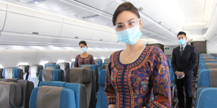 Singapur Hava Yolları, salgın tedbirlerini genişletti