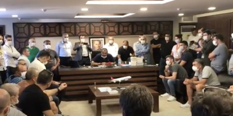 THY pilotları Hava-İş’e çıkarma yaptı