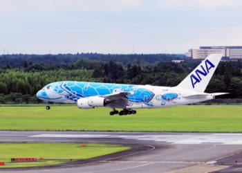 A380 ile 90 dakikalık özel sefere 334 yolcu katıldı