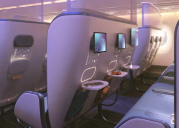 Geleceğin uçak içi tasarımları şekilleniyor