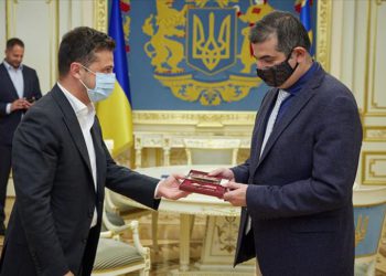 Haluk Bayraktar’a Ukrayna Devlet Nişanı