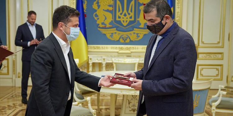 Haluk Bayraktar’a Ukrayna Devlet Nişanı