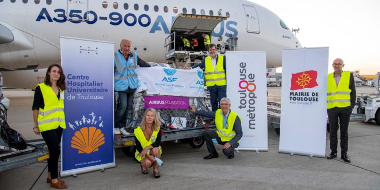 Airbus’tan Beyrut’a insani yardım malzemesi