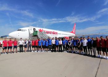 Altınordu, Adana’ya Corendon ile uçtu