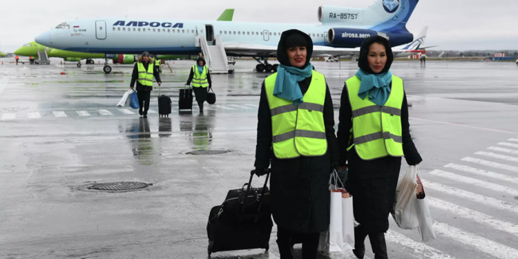 Tupolev TU-154 son uçuşunu gerçekleştirdi