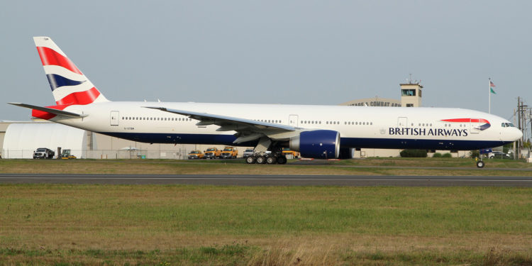 British Airways ilk Boeing 777-300ER’yi teslim aldı