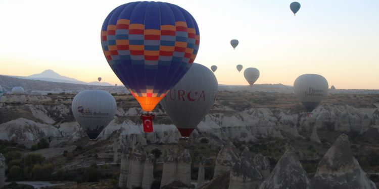 Balonlar, Cumhuriyet Bayramı için havalandı