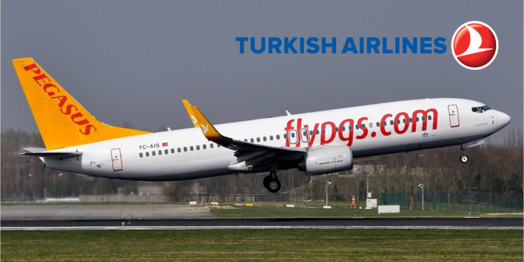 Pegasus ve THY’nin kasım ayı yolcu rakamları