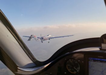 SATCOM entegreli Bayraktar TB2 gökyüzünde