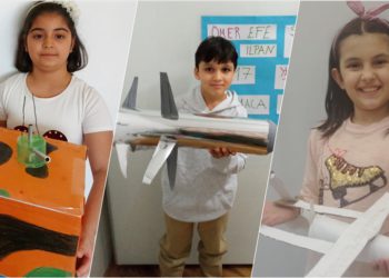 Öğrenciler savunma sanayisi ürünlerinin maketlerini yaptı