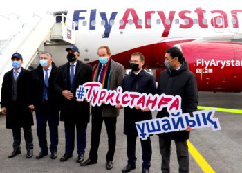 Türkistan Havalimanı 11 ayda hizmete açıldı