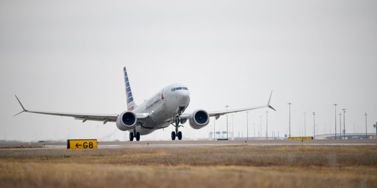 American Airlines, 450’den fazla seferini MAX ile yaptı