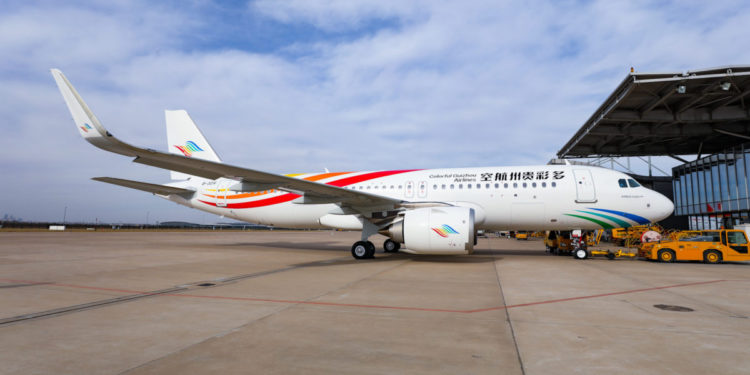 Guizhou Havayolları ilk Airbus A320neo’yu teslim aldı