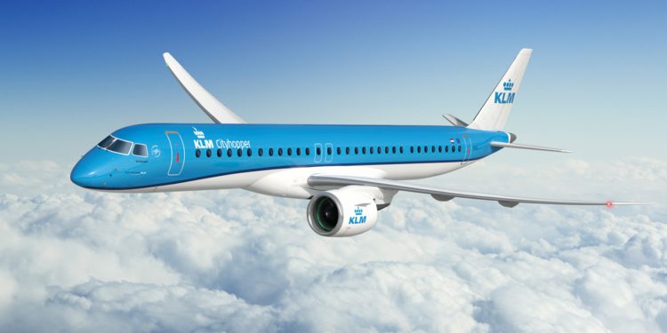 KLM Cityhopper’ın E195-E2’si ilk uçuşunu gerçekleştirdi