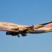 Bayrak taşıyıcı son 747’sine veda uçuşu düzenledi