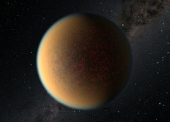 Yeni bir atmosfer oluşturan öte gezegen görüntülendi