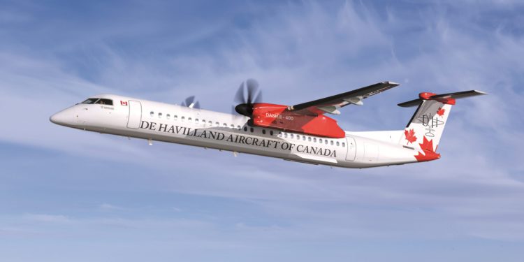 Ekstra kapasiteli Dash 8-400 Avrupa’da uçabilecek