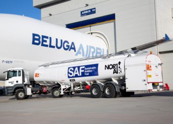 Beluga, sürdürülebilir havacılık yakıtı ile uçuyor