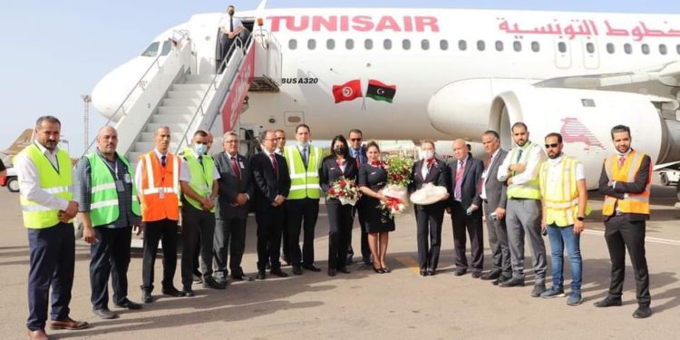 Tunus Hava Yolları’ndan 7 yıl sonra Libya’ya ilk sefer