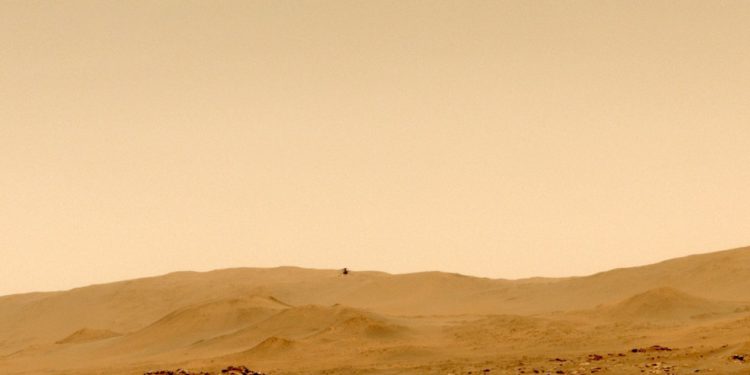 Mars’ta uçan helikopterin sesi duyuldu