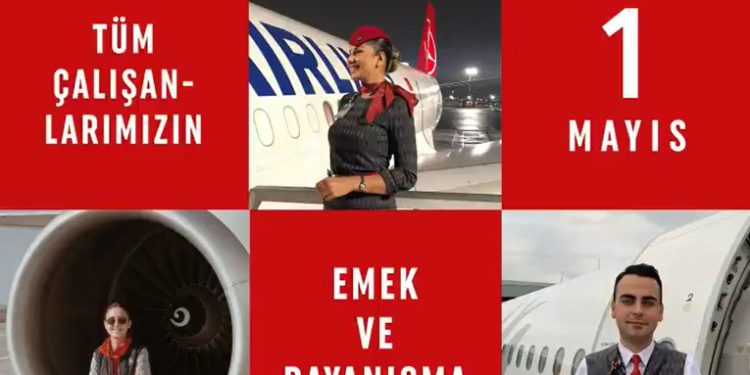 THY 1 Mayıs Emek ve Dayanışma Günü’nü kutladı