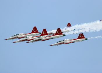 Türk Yıldızları Konya semalarında