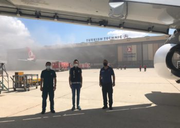 THY Teknik hangarında korkutan patlama