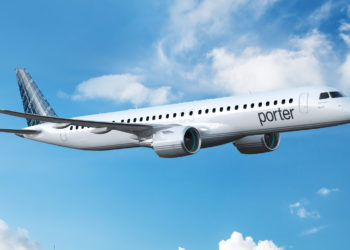 Porter Airlines’tan Embraer’e 80 uçaklık sipariş