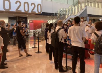 Türkiye’yi temsil edecek sporcular Japonya’ya vardı