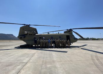 ABD’nin gönderdiği Chinook helikopterler Dalaman’a indi