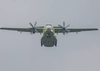 Rus askeri nakliye uçağı test uçuşunda düştü