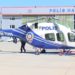 Parmağı kopan bebeği polis helikopteri yetiştirdi