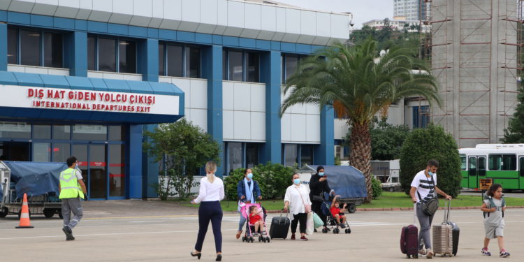 Trabzon’da dış hat yolcusu yüzde 187 arttı