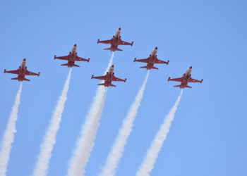 Türk Yıldızları, Büyük Taarruz için uçtu